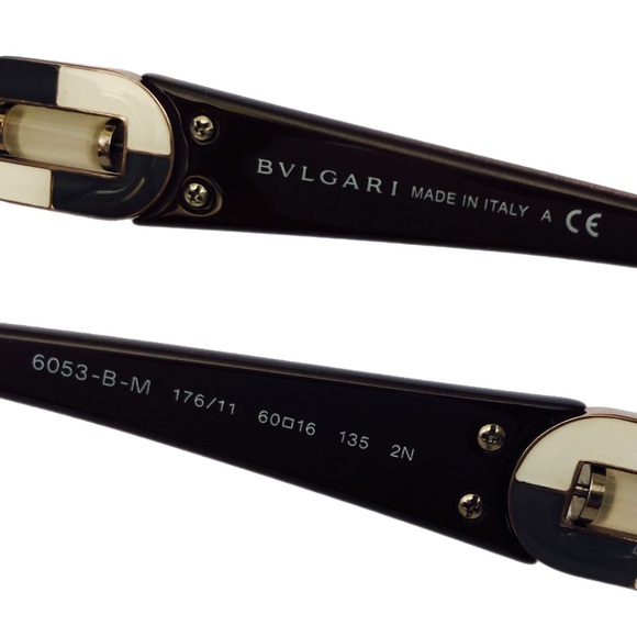 BVLGARI 🕶️ Aviator Sunglasses with case 🕶️ - Picture 6 of 10